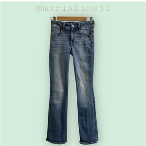 American Eagle Outfitters Jeans Kick Boot w/ stretch, Women’s 0 / Girls 16